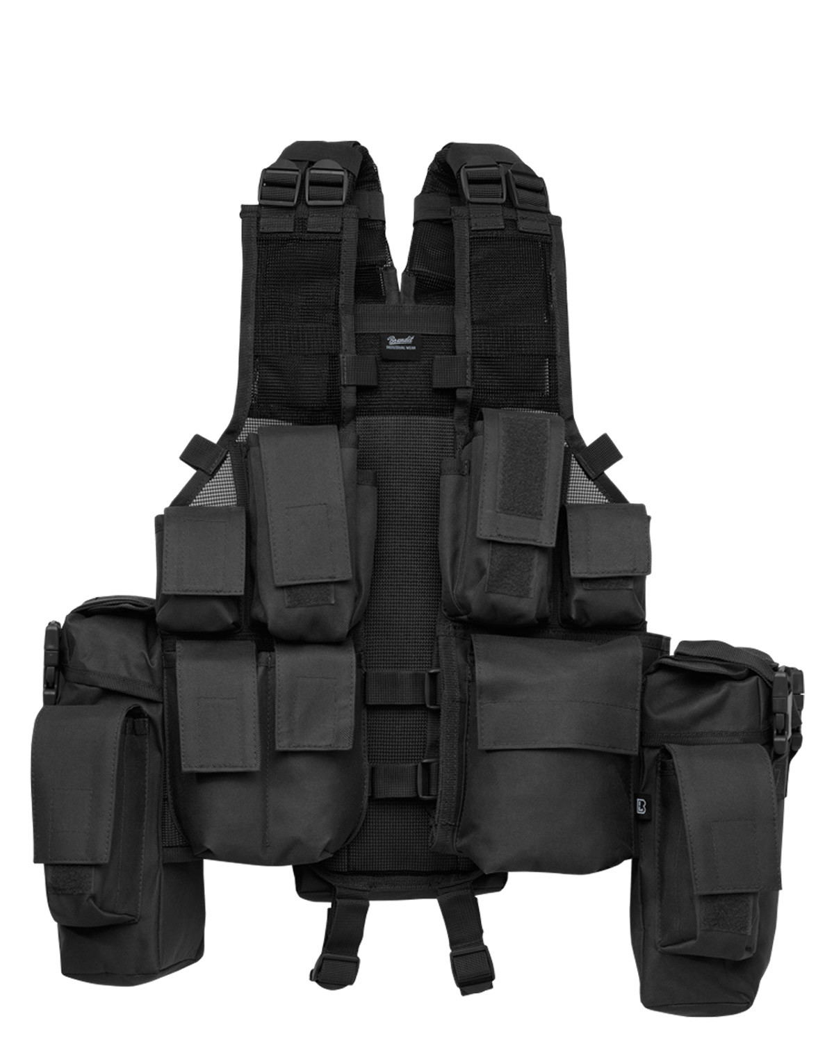 Brandit Tactical Vest (Sort, One Size)