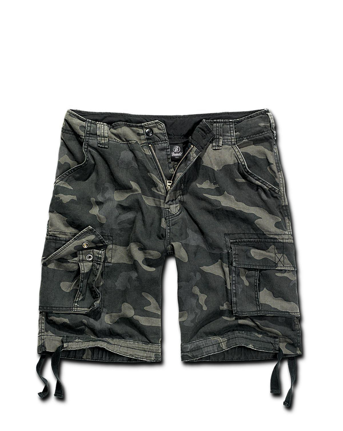 Brandit Urban Legend Shorts (Black Camo, S)