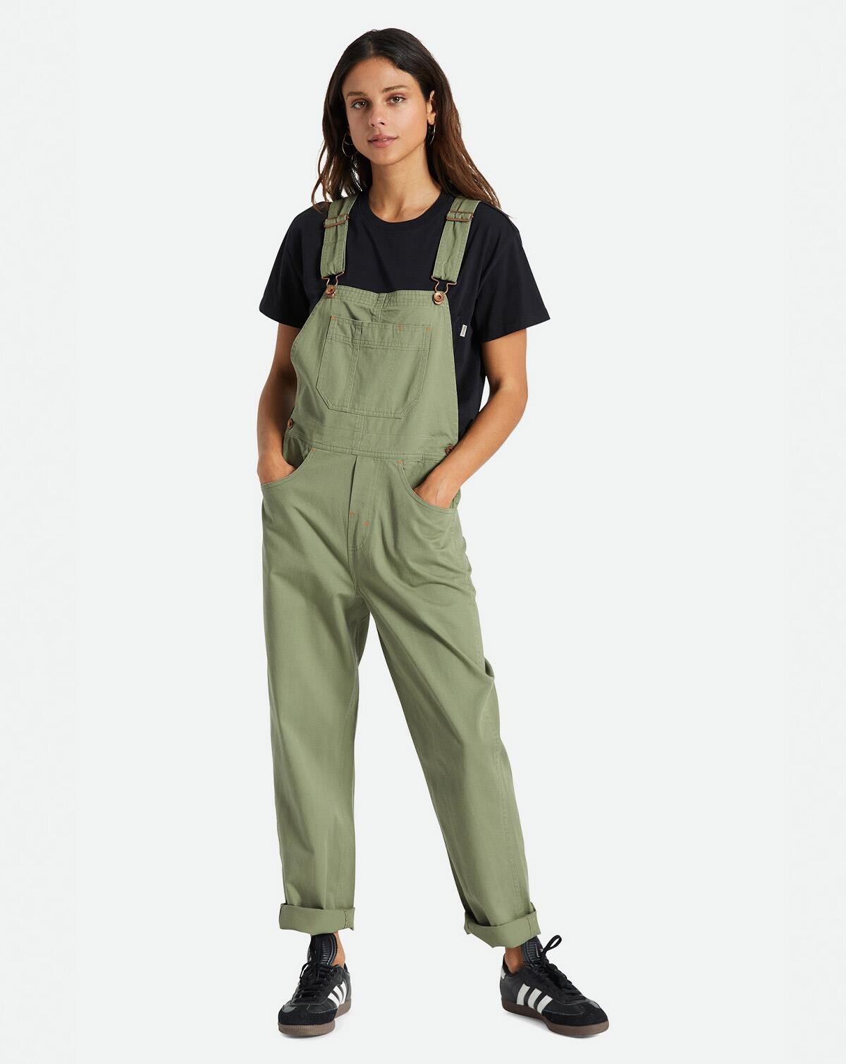 Brixton Costa Overall (Oliven, XL)