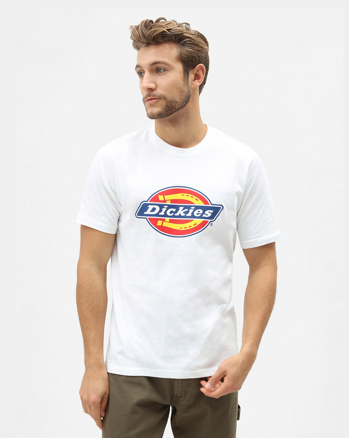 Dickies Icon Logo T-shirt (Hvid, XL)