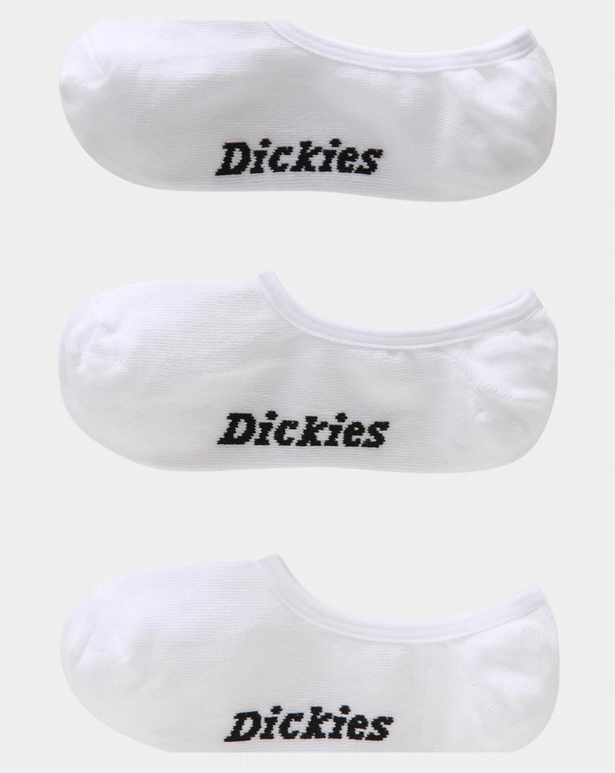 Billede af Dickies Invisible Socks - 3 Pack (Hvid, 39-42)