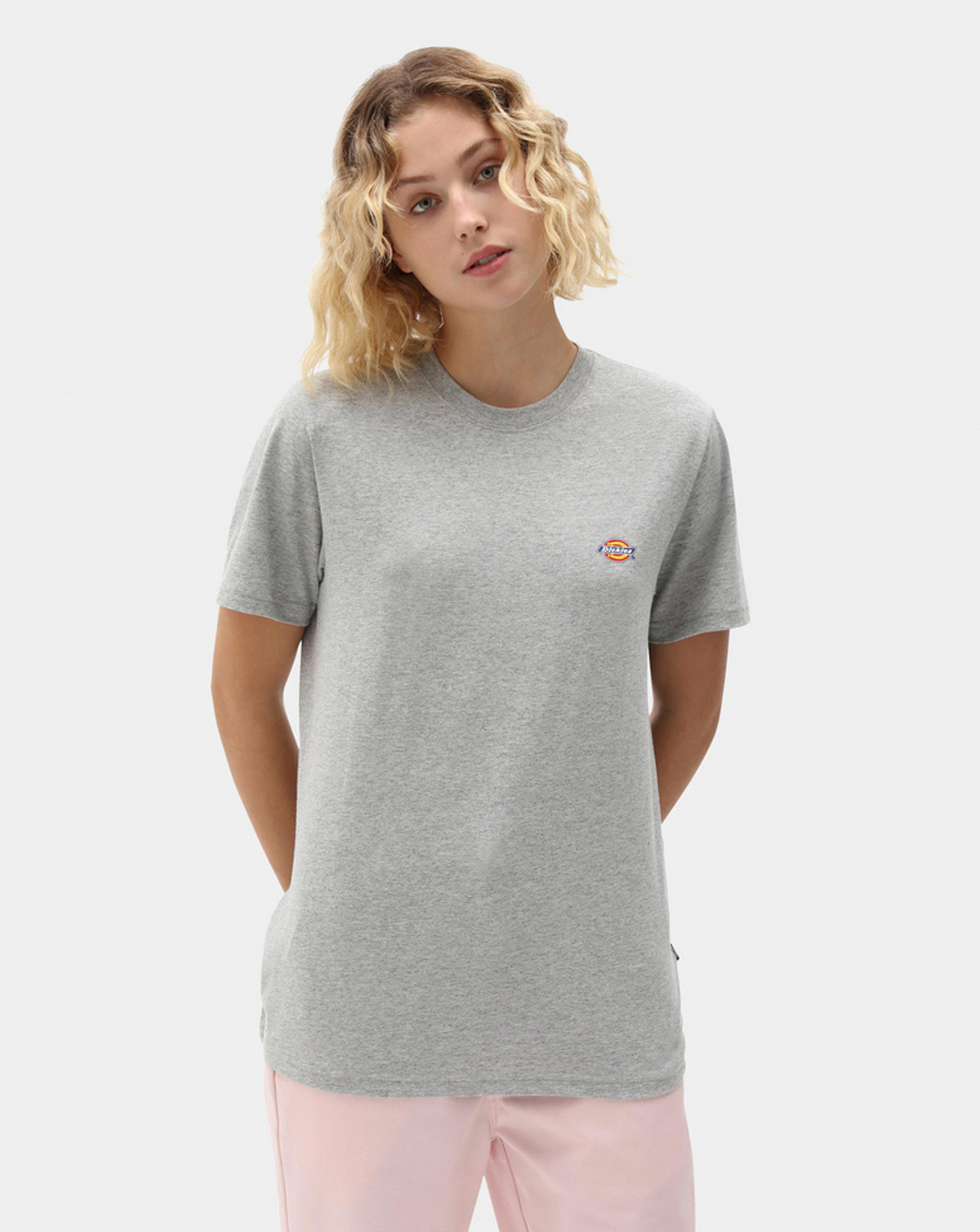 Dickies Mapleton Women T-shirt (Grå, XS) (194905708908)