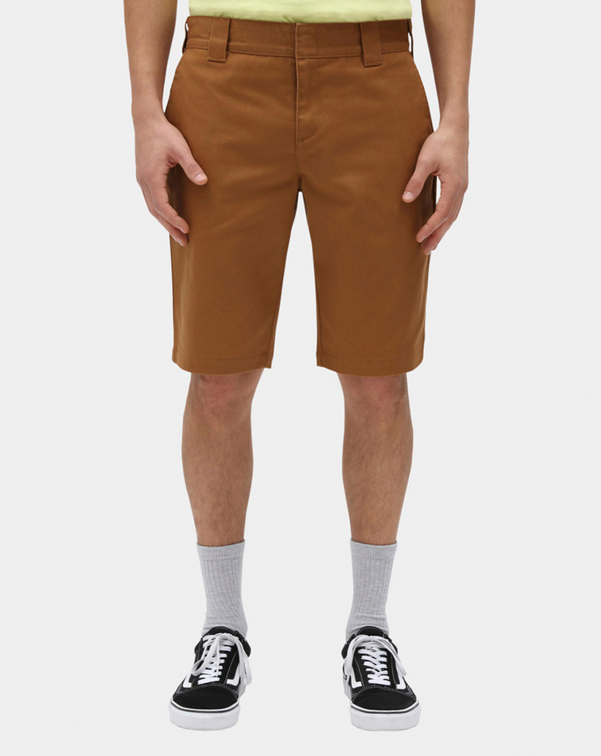 Dickies Slim Shorts (Brown Duck, W40)