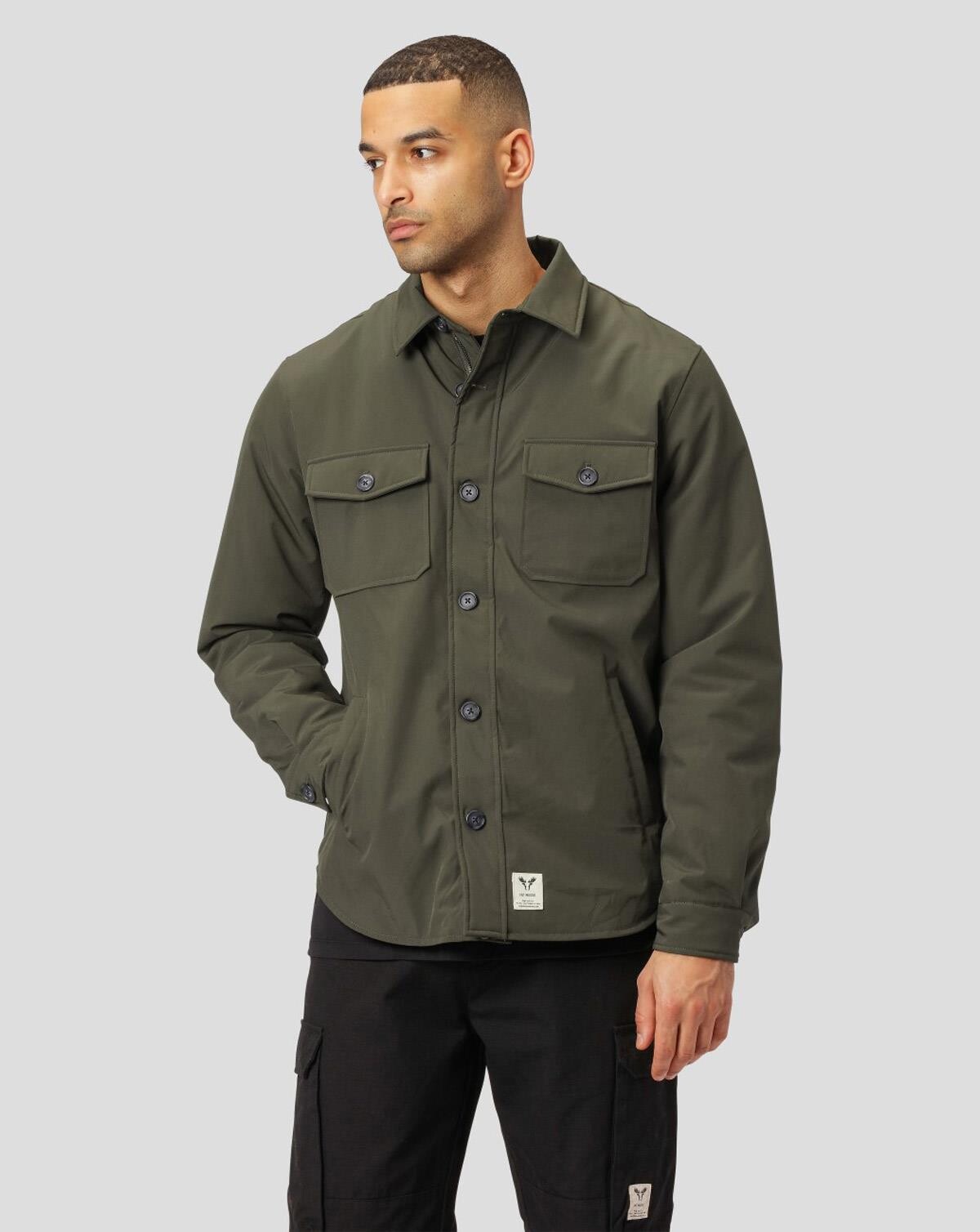 Fat Moose Clyde Tech Jacket (Army Green, 2XL)