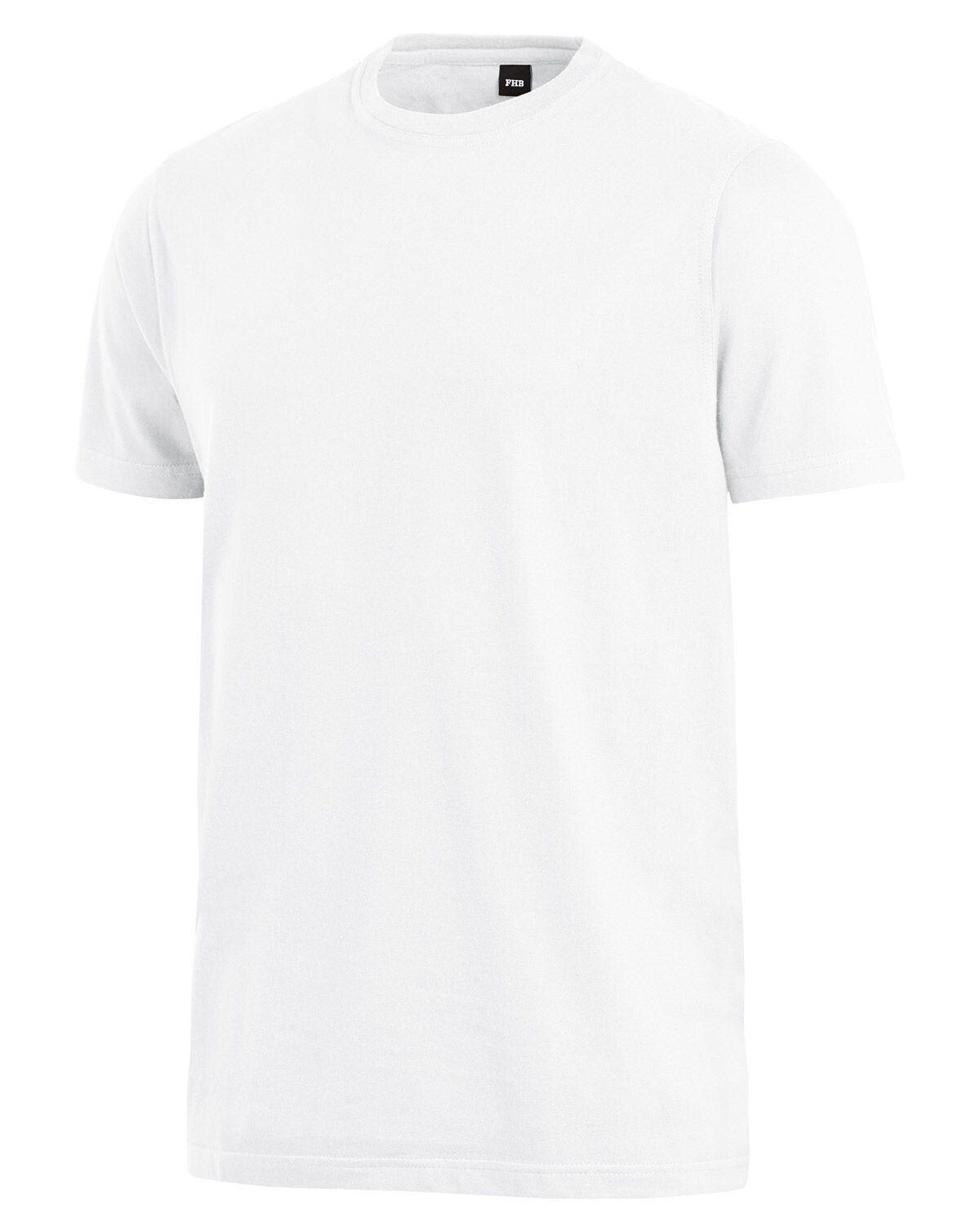 FHB T-Shirt - Jens (Hvid, S)