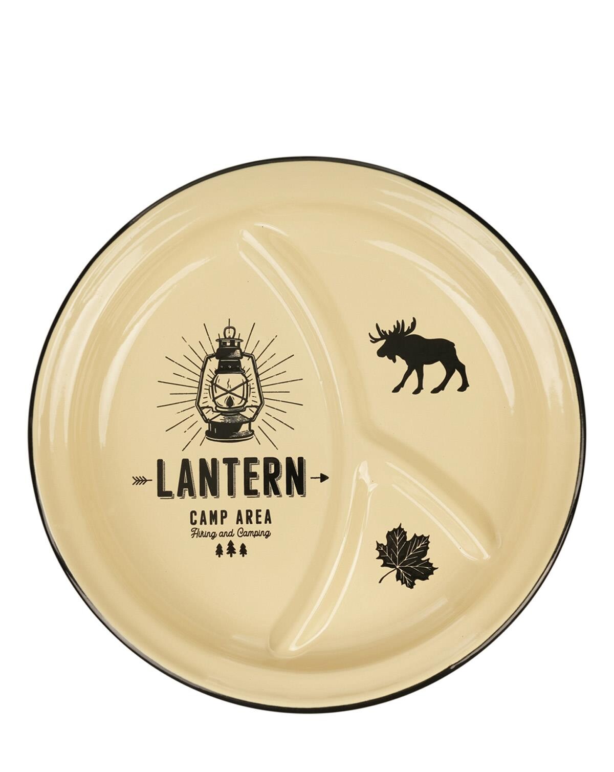 Billede af Fostex Enamel Plate Outdoor Lantern (Tan, One Size)