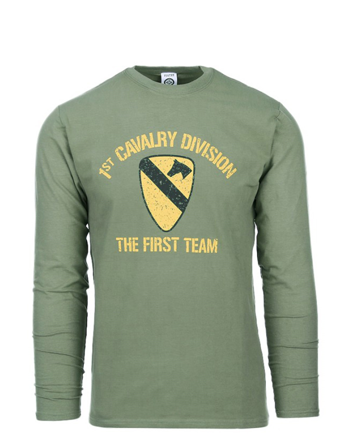 Billede af Fostex T-shirt First Cavalry Division (Grøn, XL)