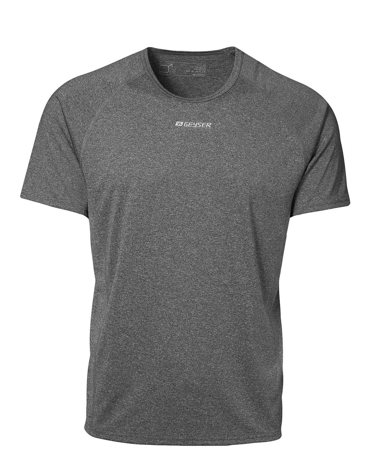#3 - GEYSER Active T-shirt til Herre (Grå Meleret, XL)