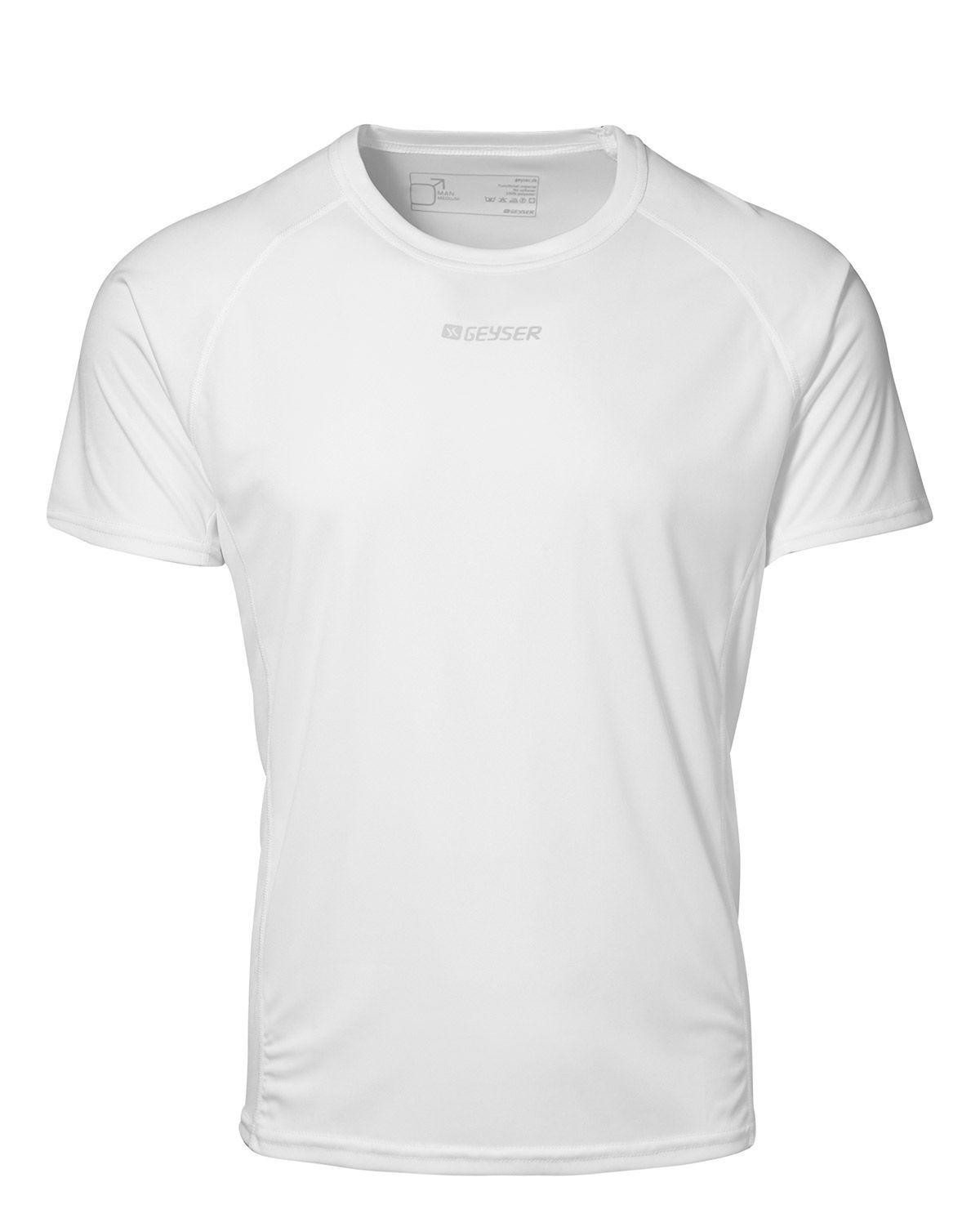 #2 - GEYSER Active T-shirt til Herre (Hvid, S)