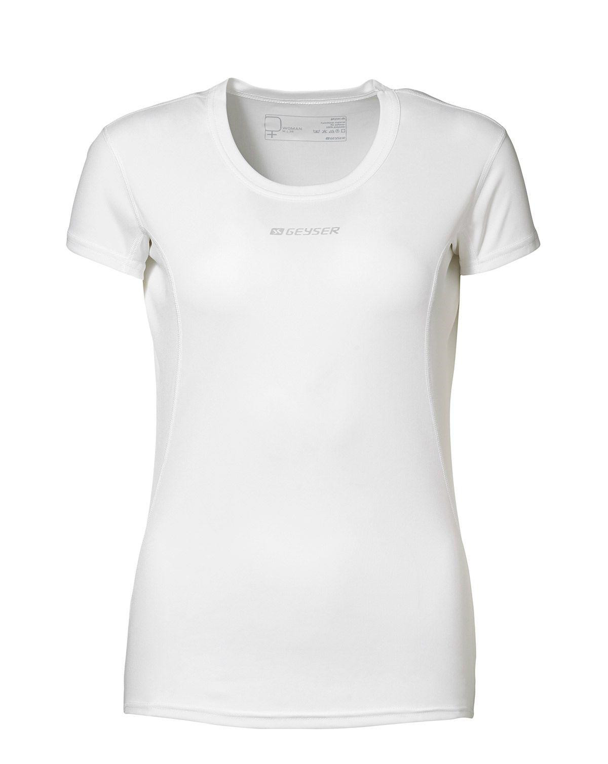 GEYSER Active T-shirt til Kvinder (Hvid, M)
