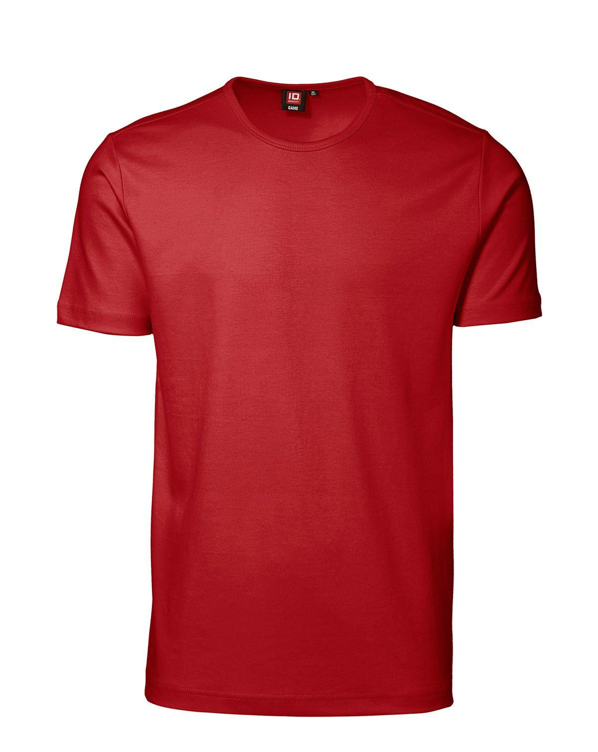 ID Interlock T-shirt (Rød, XL)