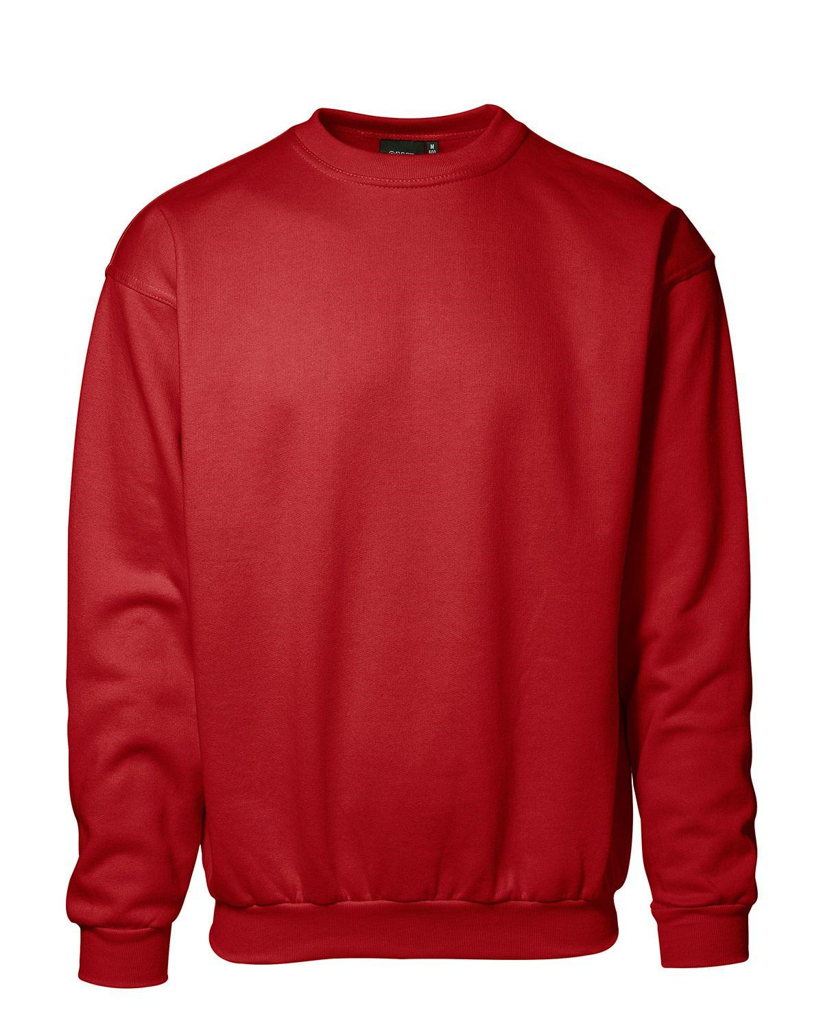 Billede af ID Klassisk Sweatshirt, Slidstærk (Rød, M)