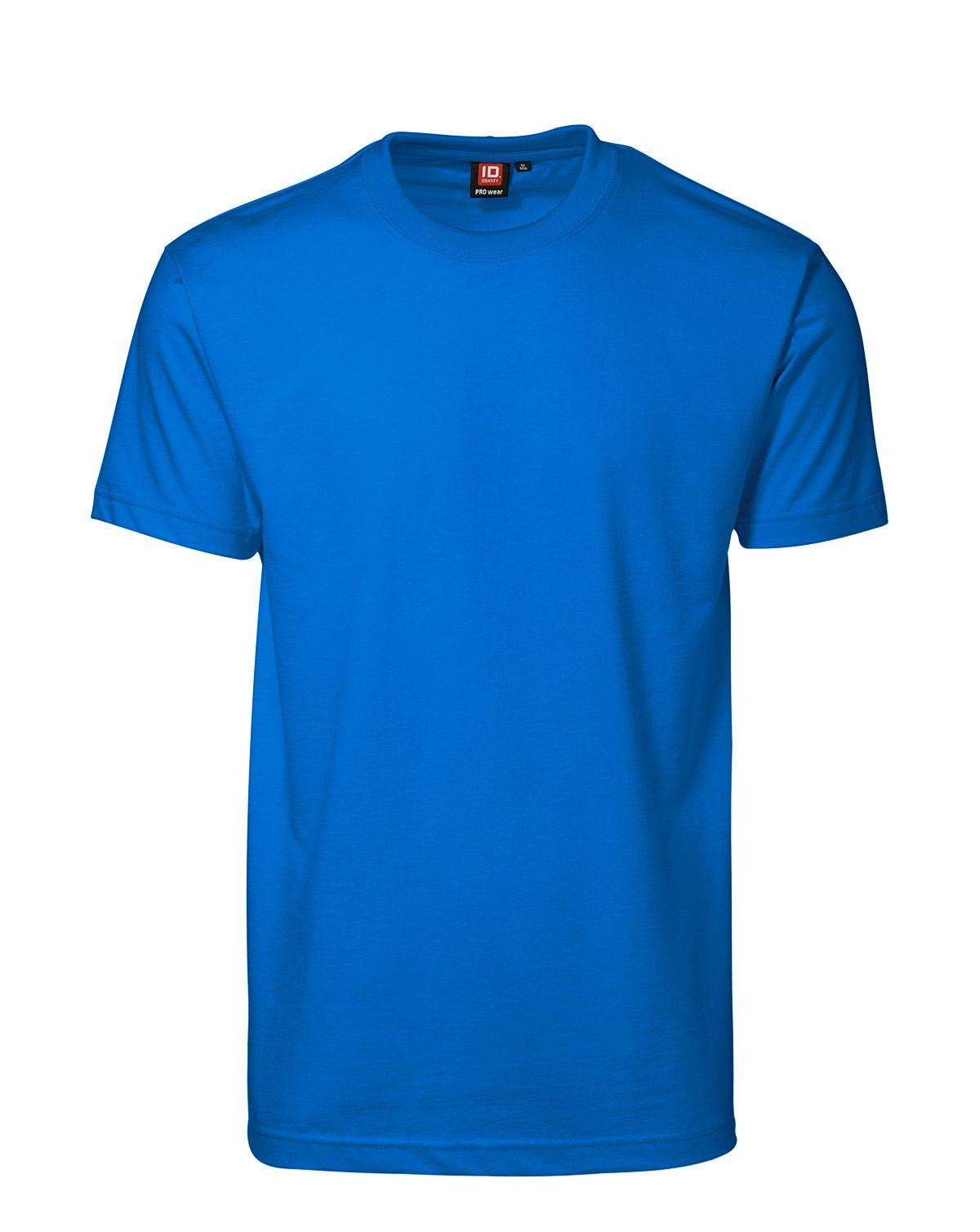 ID PRO Wear T-shirt til Herre (Azure, 4XL)