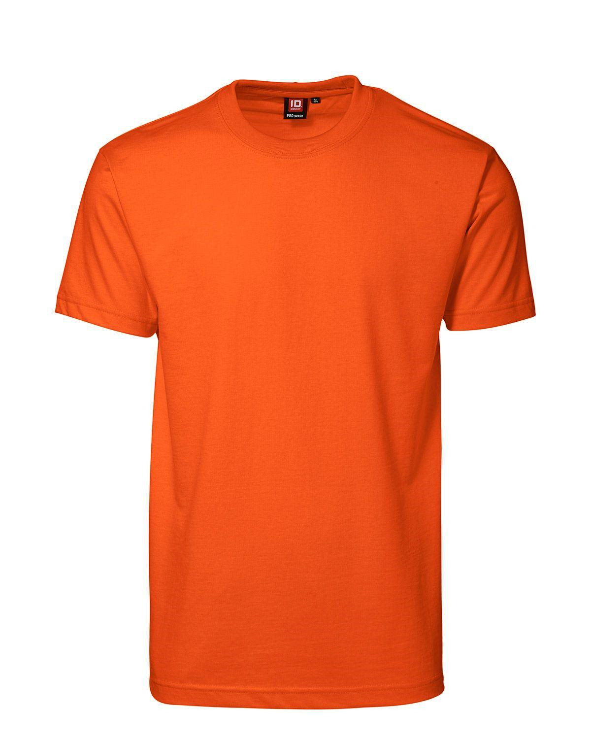 Billede af ID PRO Wear T-shirt til Herre (Orange, 6XL)
