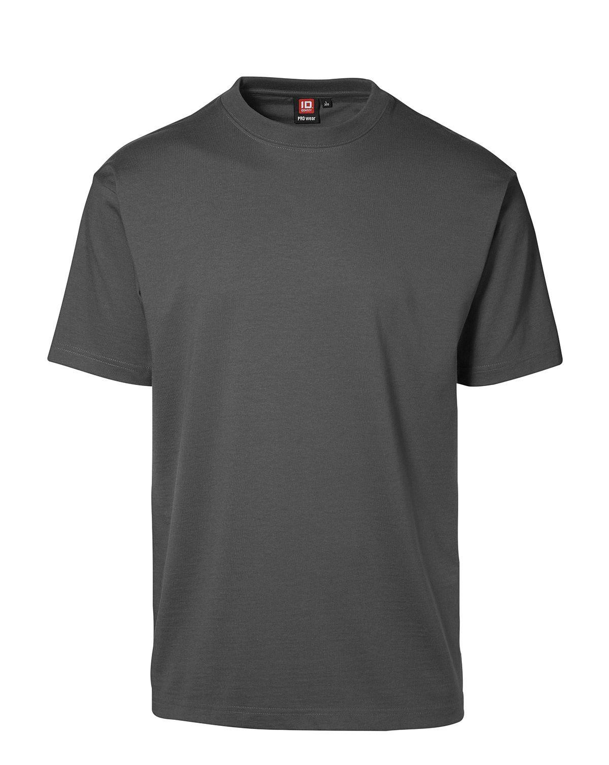 ID PRO Wear T-shirt til Herre (Sølv Grå, 2XL)