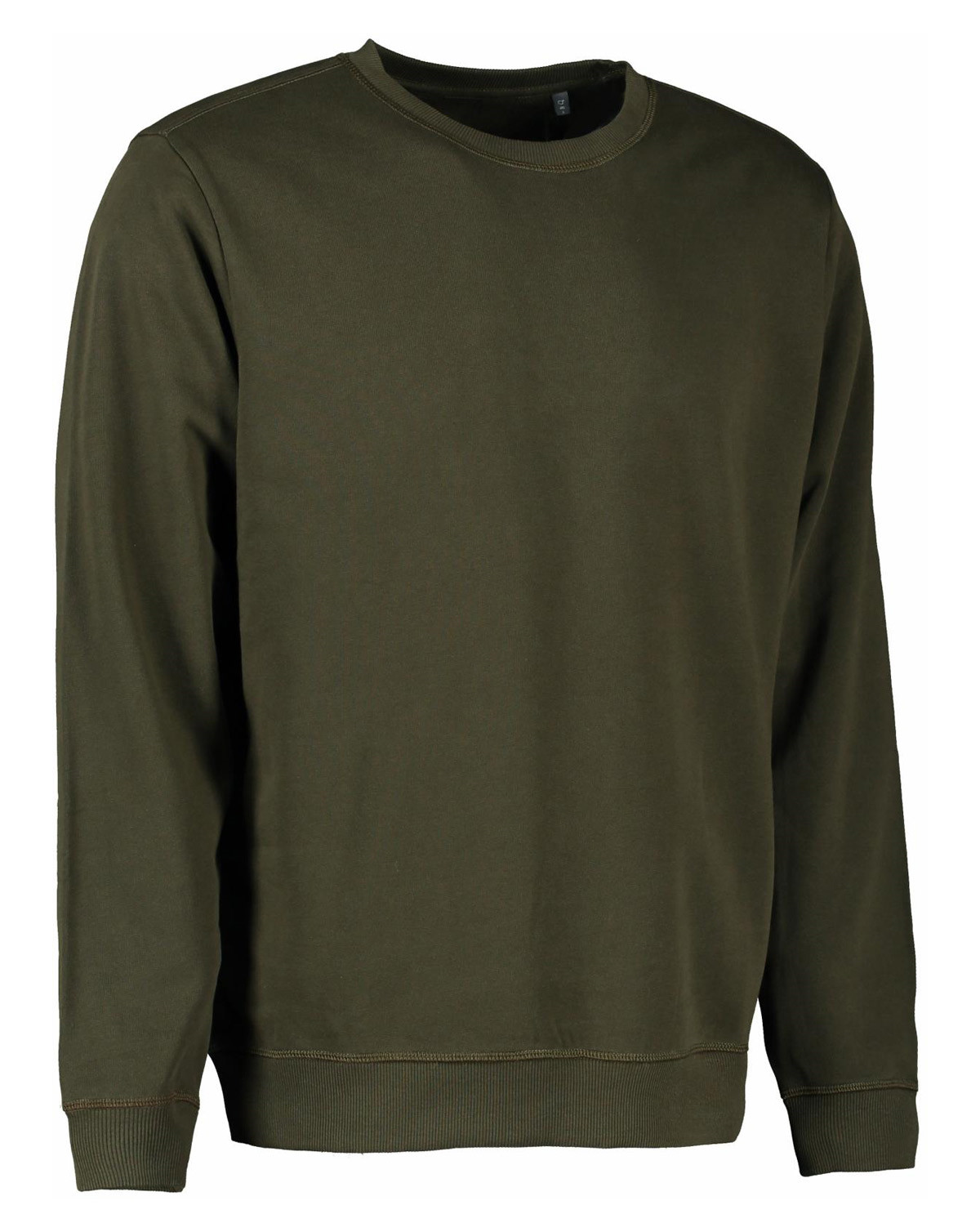 Se ID 0682 Sweatshirt | økologisk-Oliven-XL hos Army Star