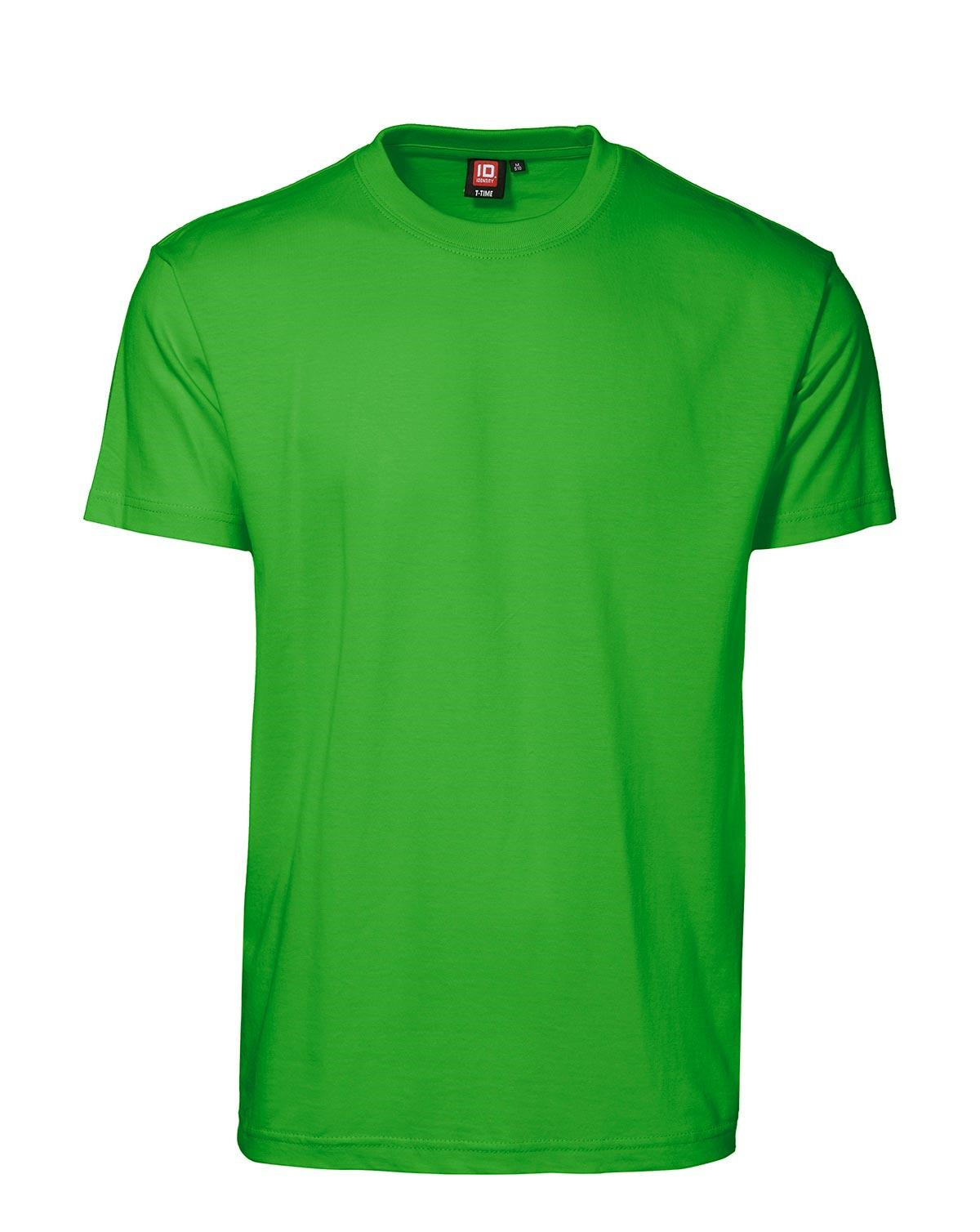 ID T-Time T-shirt, rund hals (Grøn, 3XL)