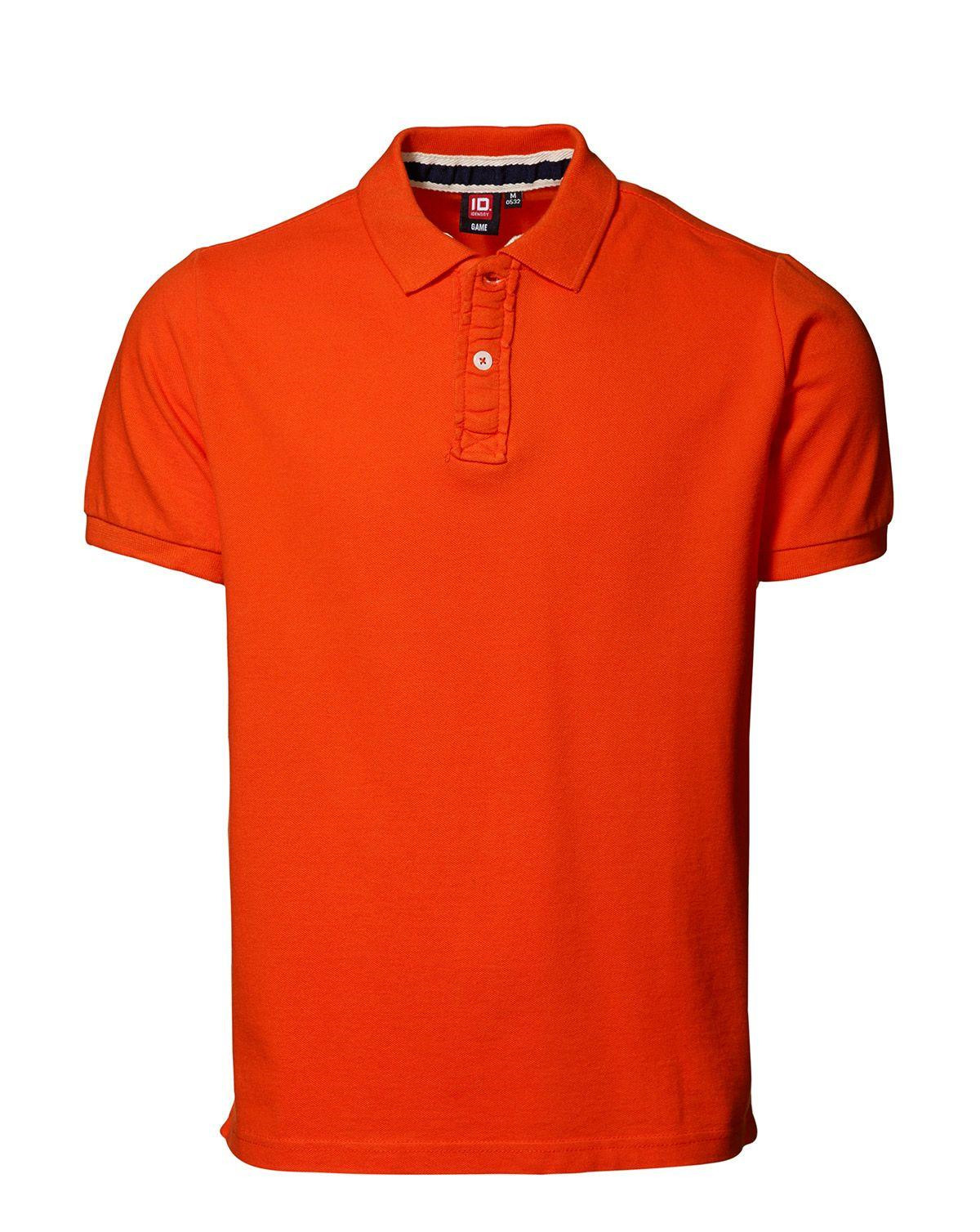 ID Vasket Piqué Polo (Orange, XL) Orange • 289.00 SEK
