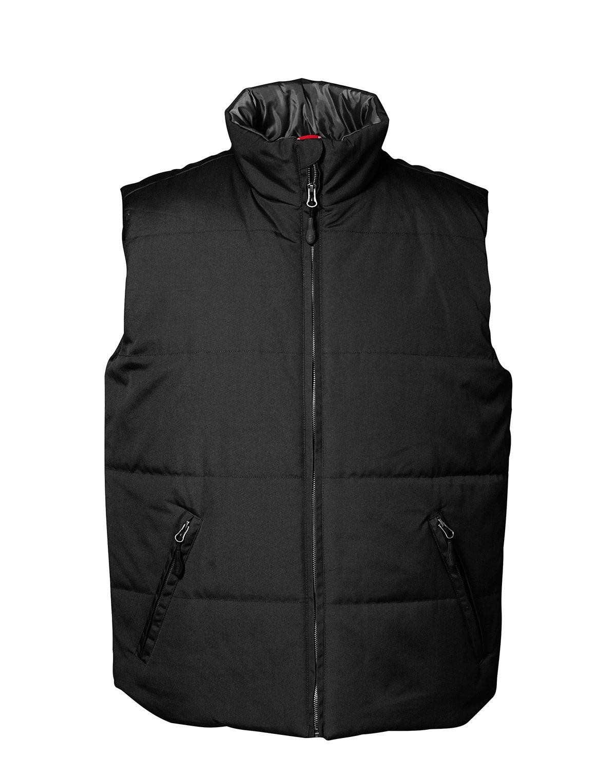 ID Vest m. Termo-for (Sort, 3XL)