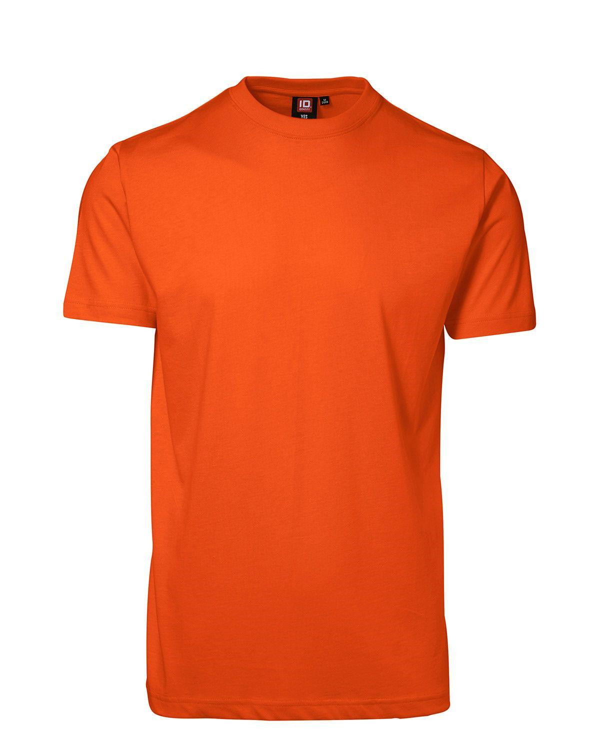 ID YES T-shirt (Orange, 2XL)