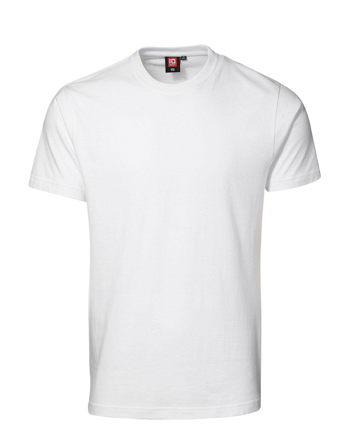 ID YES T-shirt (Hvid, 3XL)