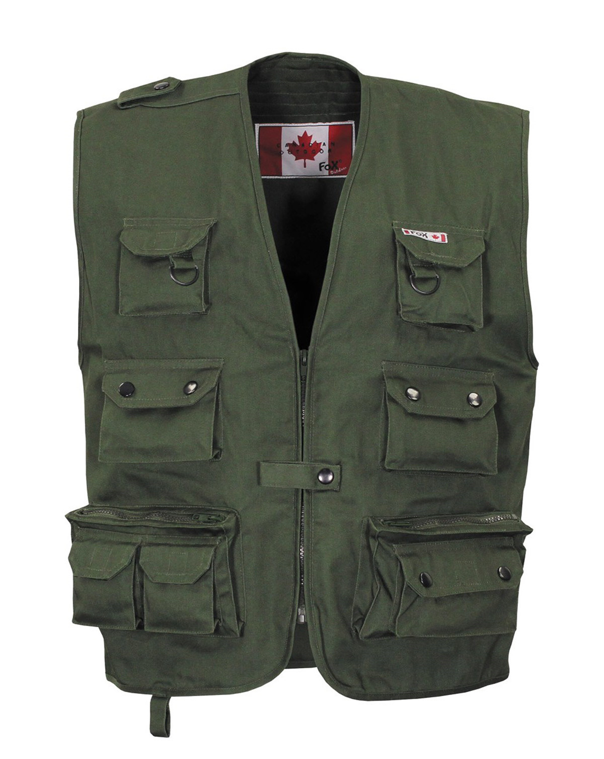 MFH Outdoor Vest - Heavy Version (Oliven, XL)