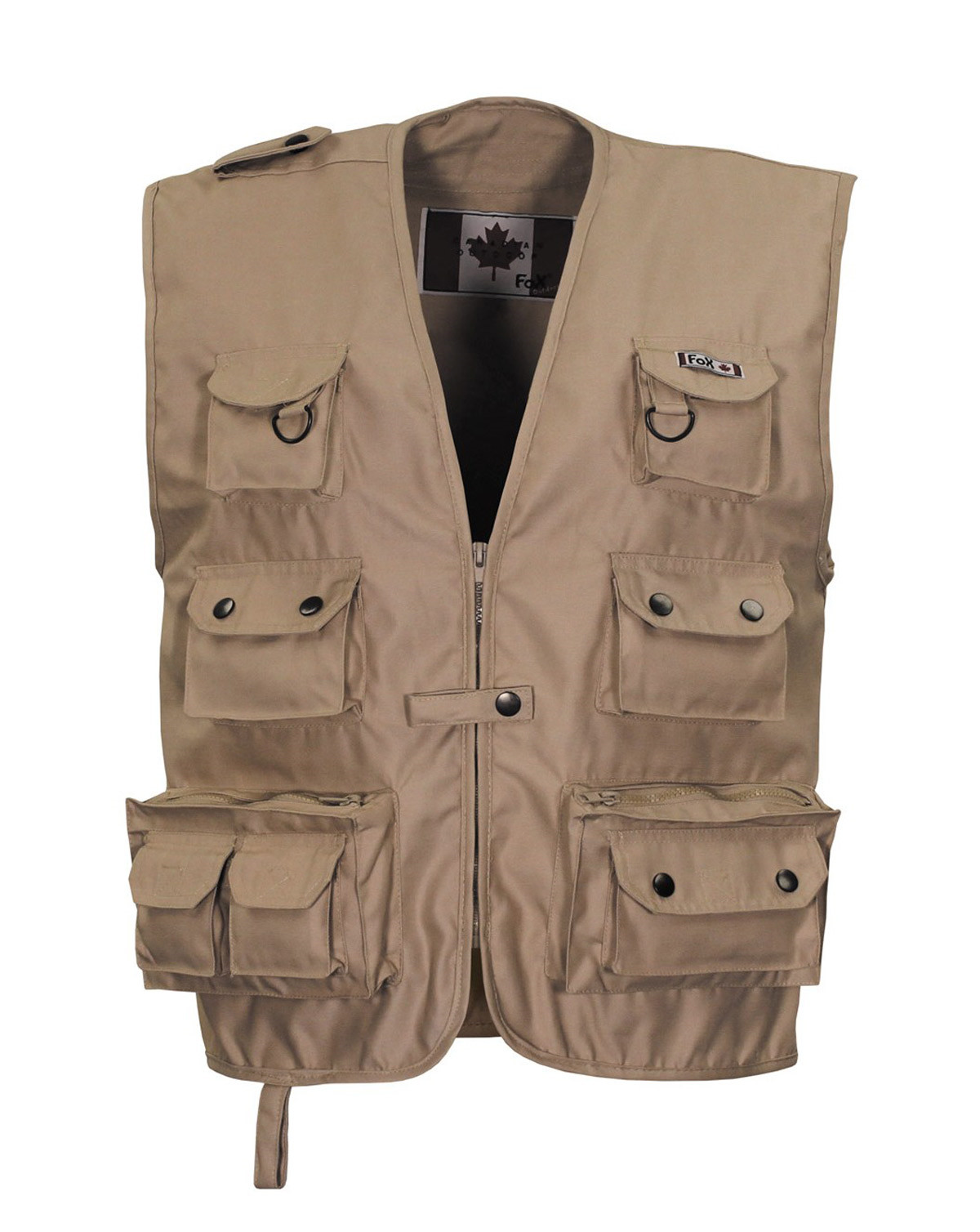MFH Outdoor Vest - Heavy Version (Khaki, S)