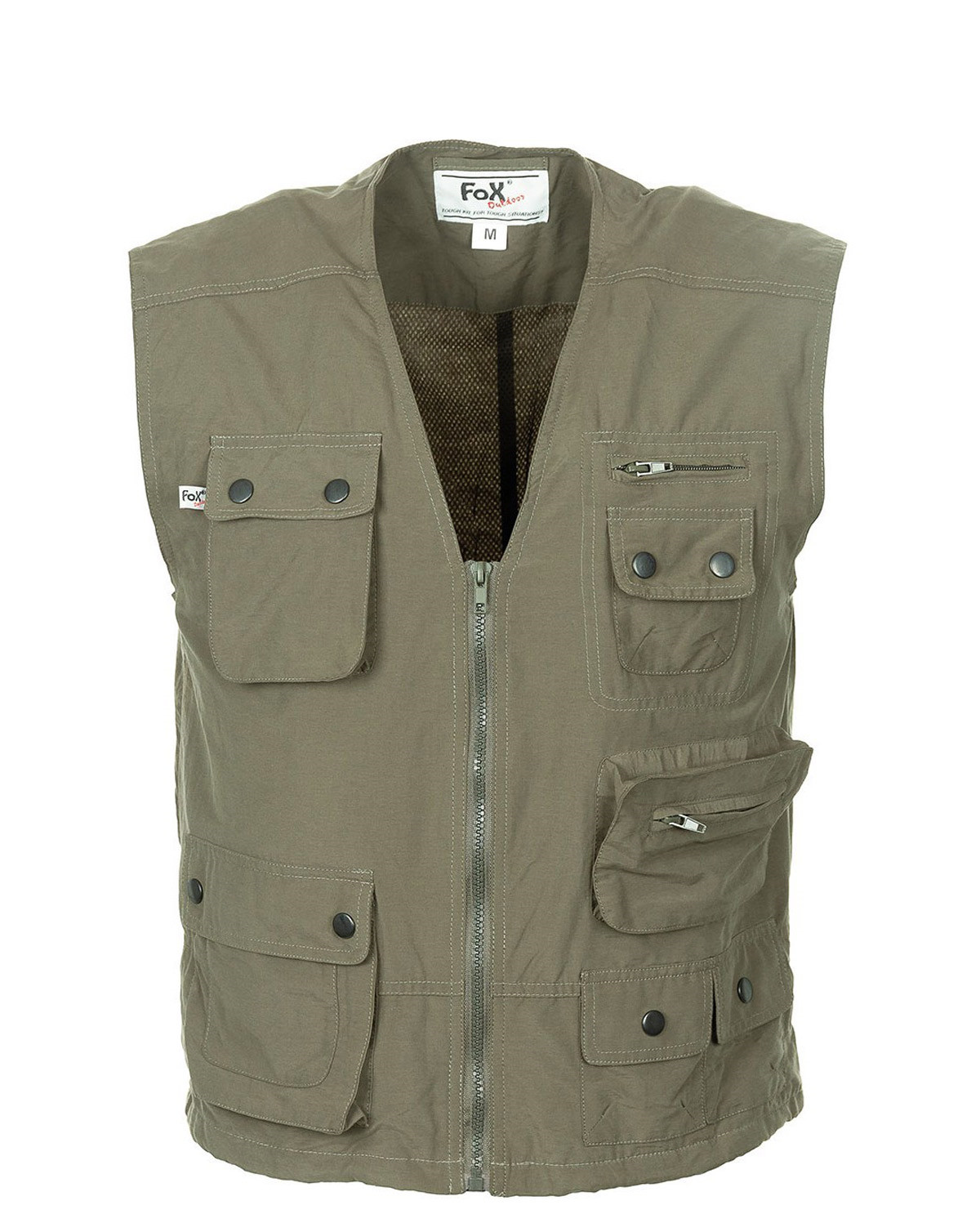 MFH Outdoor vest (Oliven, S)