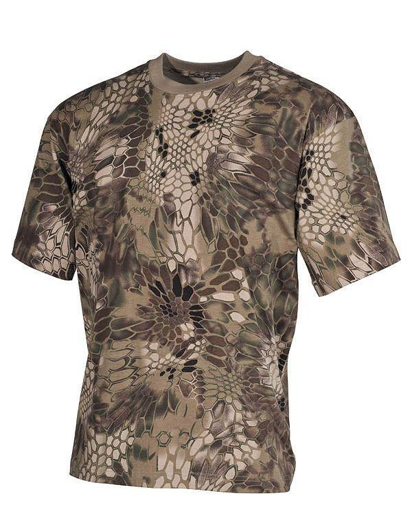 MFH T-shirt Camo (Snake Forest, XL)