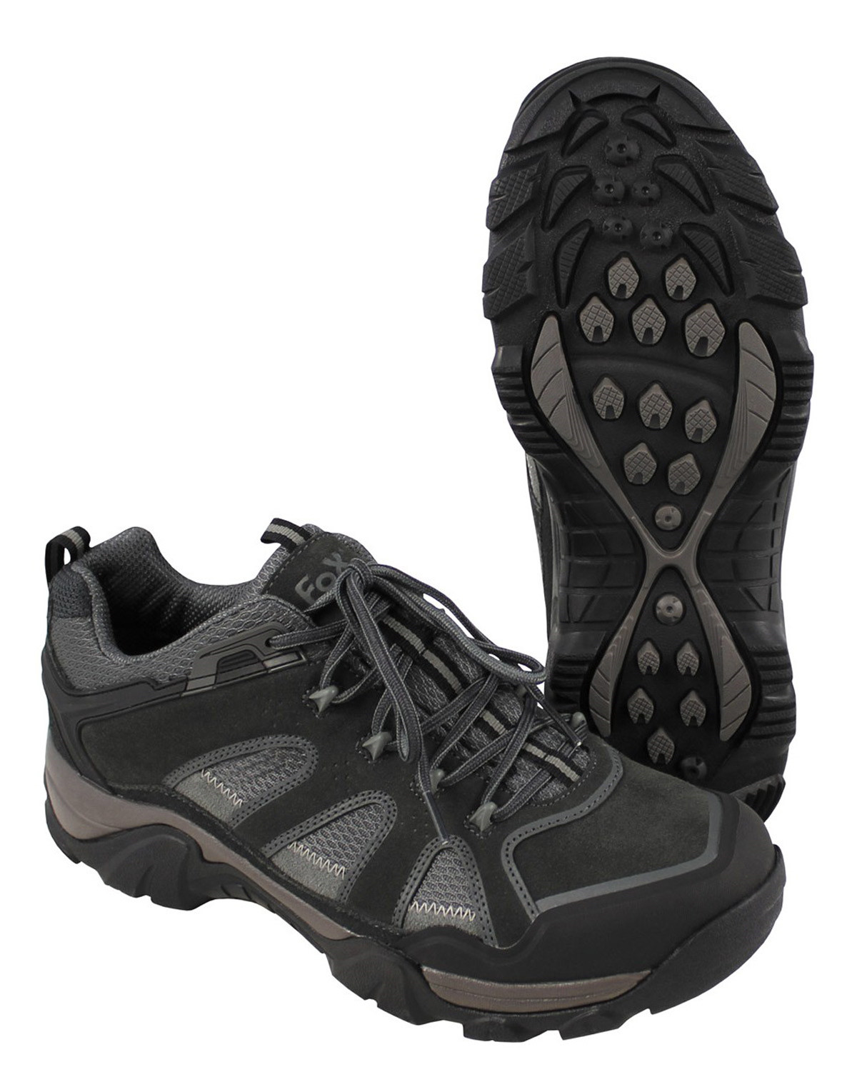 MFH Trekking Shoes (Sort / Charcoal, 47 EU / 14 US)