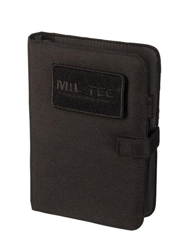 #2 - Mil-Tec Notesbog med cover Small (Sort, One Size)