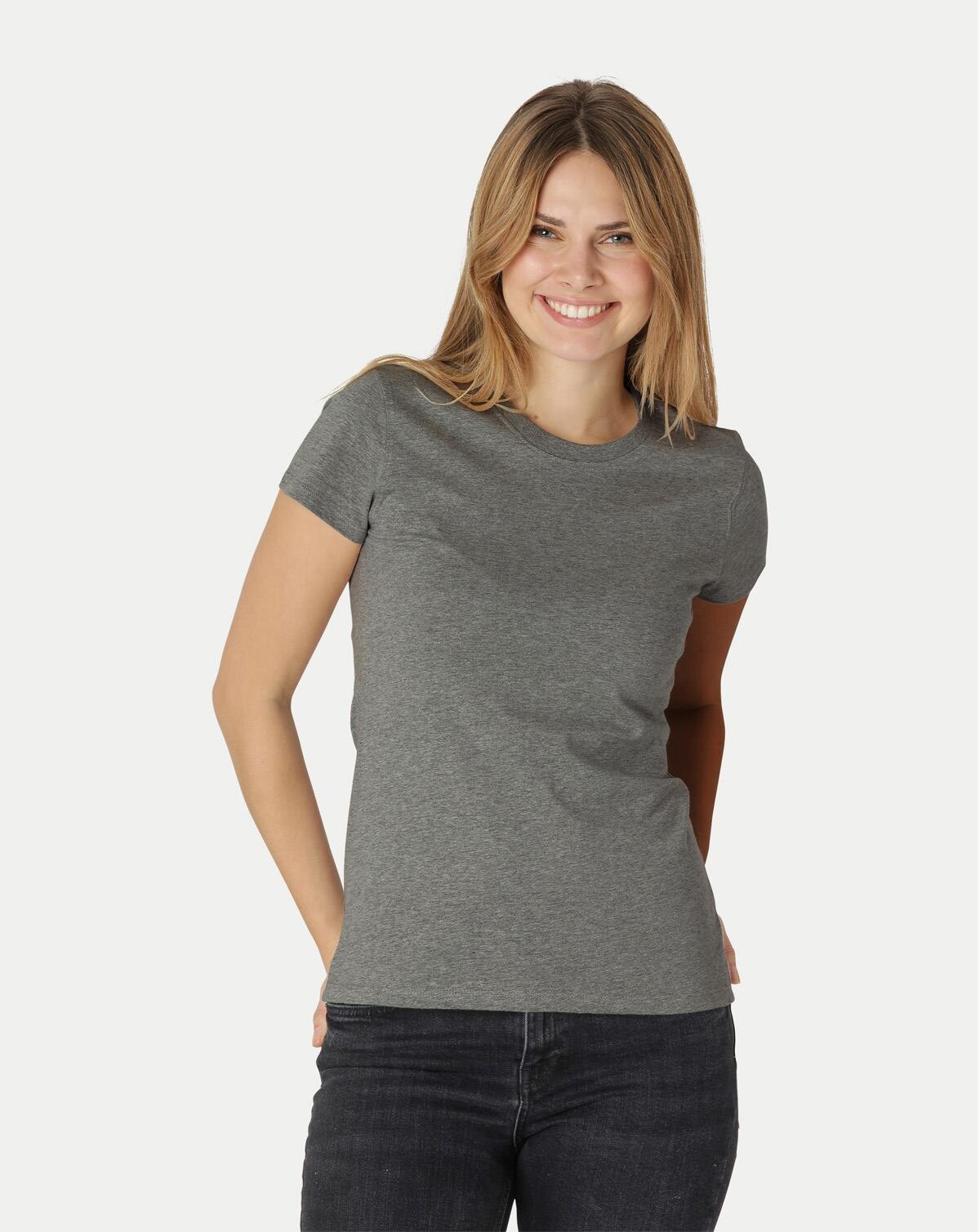 Billede af Neutral Organic - Ladies Classic T-shirt (Mørkegrå, XL)