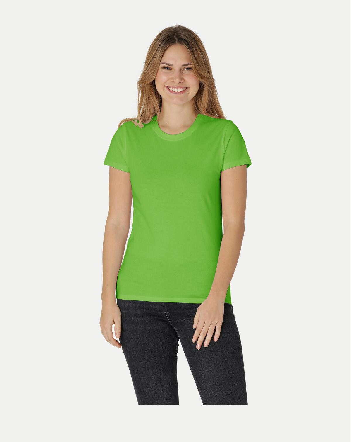 Billede af Neutral Organic - Ladies Classic T-shirt (Lime, XL)