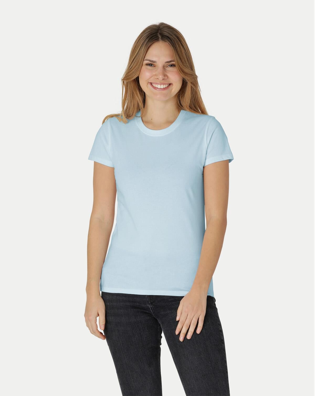 Billede af Neutral Organic - Ladies Classic T-shirt (Baby Blue, XL)
