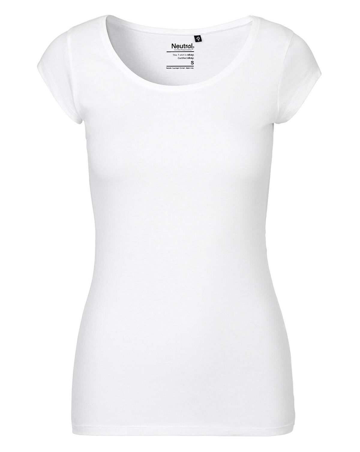 Neutral Organic - Ladies Round neck Short Sleeve Tee (Hvid, XS)