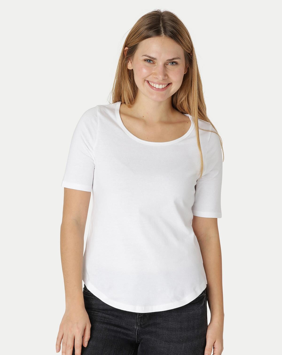 Neutral Organic - Ladies Half Sleeve T-shirt (Hvid, S)