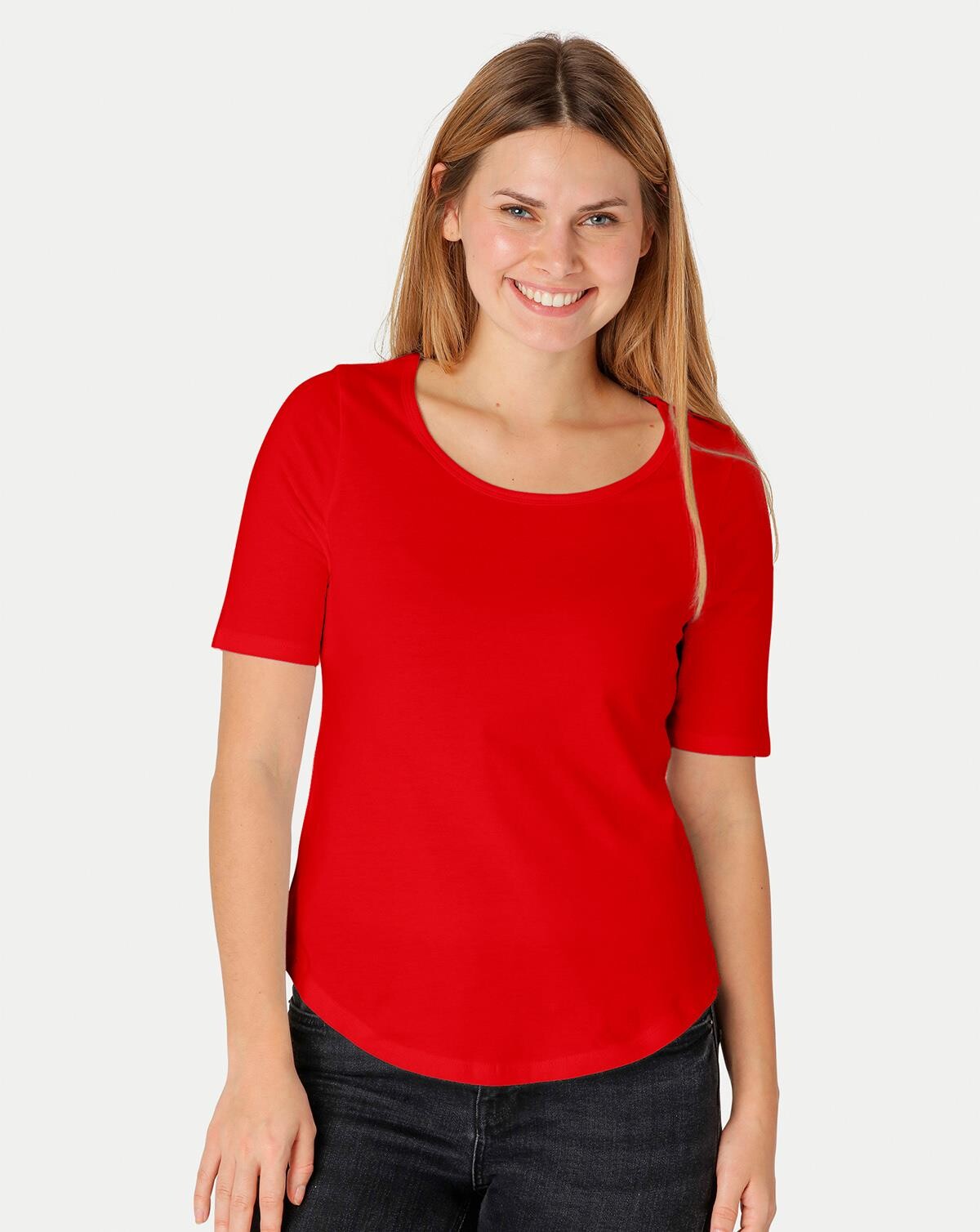 Neutral Organic - Ladies Half Sleeve T-shirt (Rød, L)