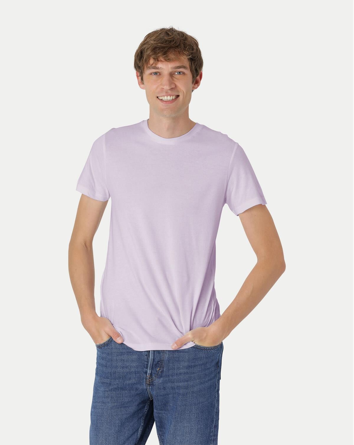 Billede af Neutral Organic - Mens Fitted T-shirt (Dusty Purple, 3XL)
