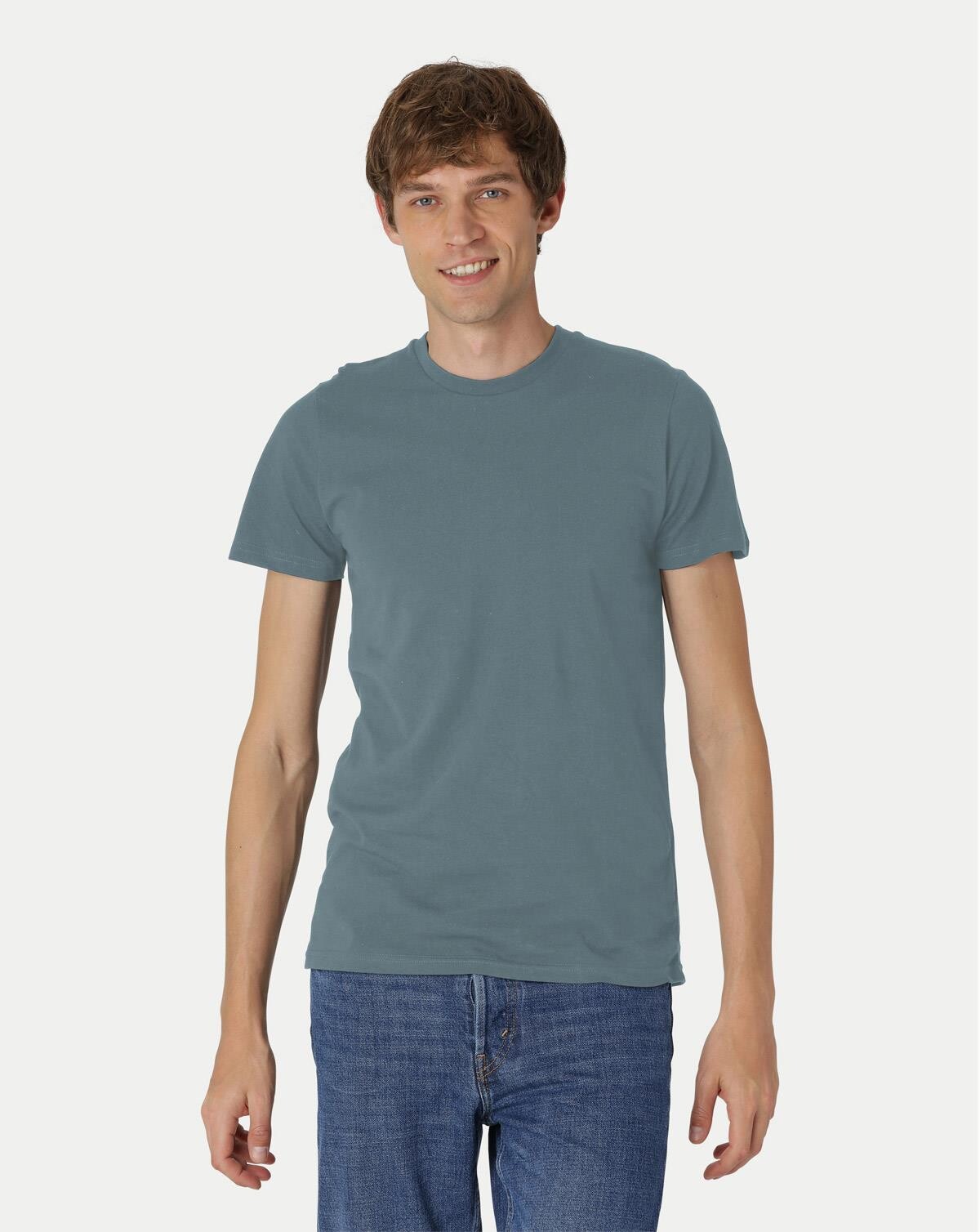 Billede af Neutral Organic - Mens Fitted T-shirt (Teal, L)
