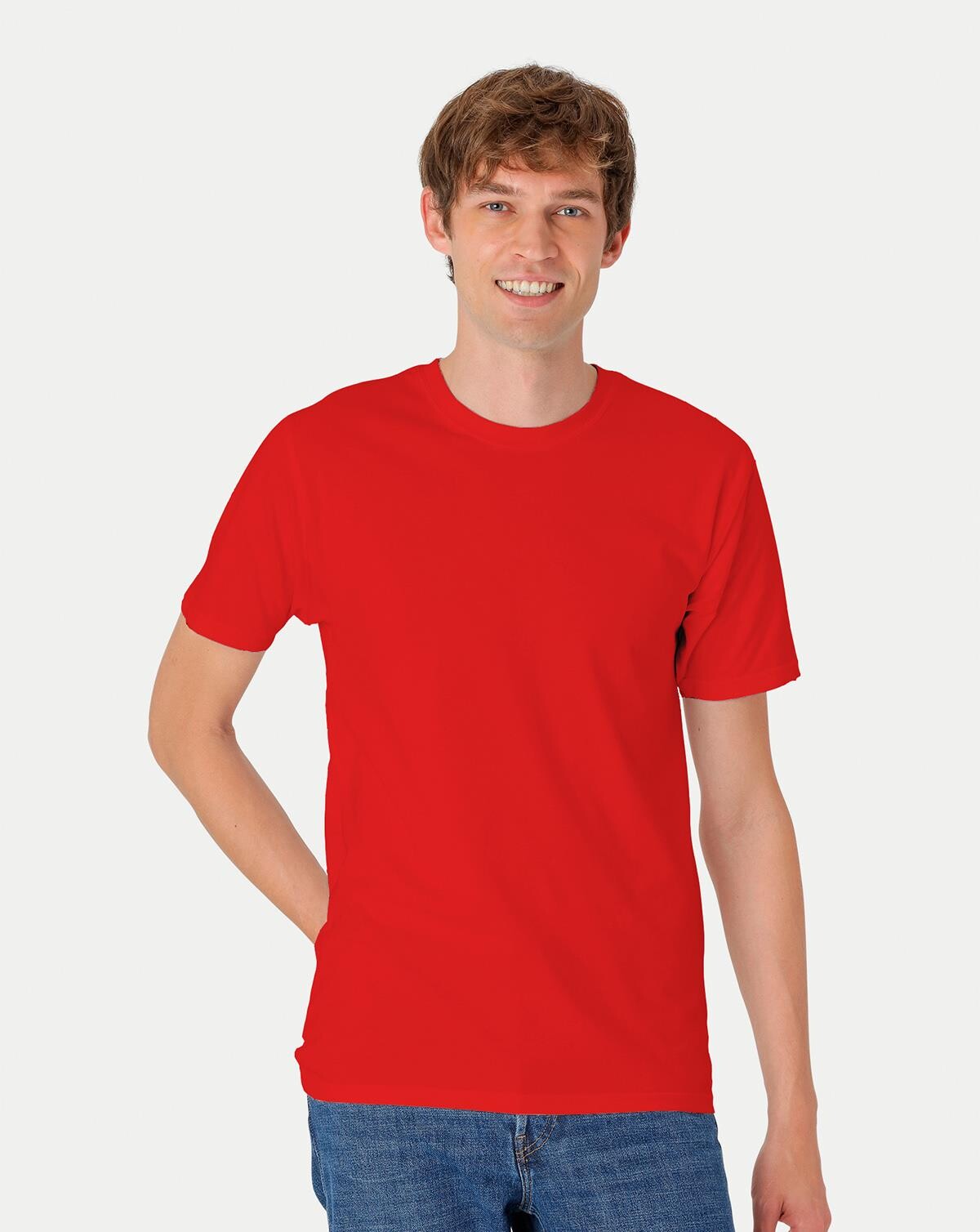 Billede af Neutral Organic - Mens Classic T-shirt (Rød, XL)