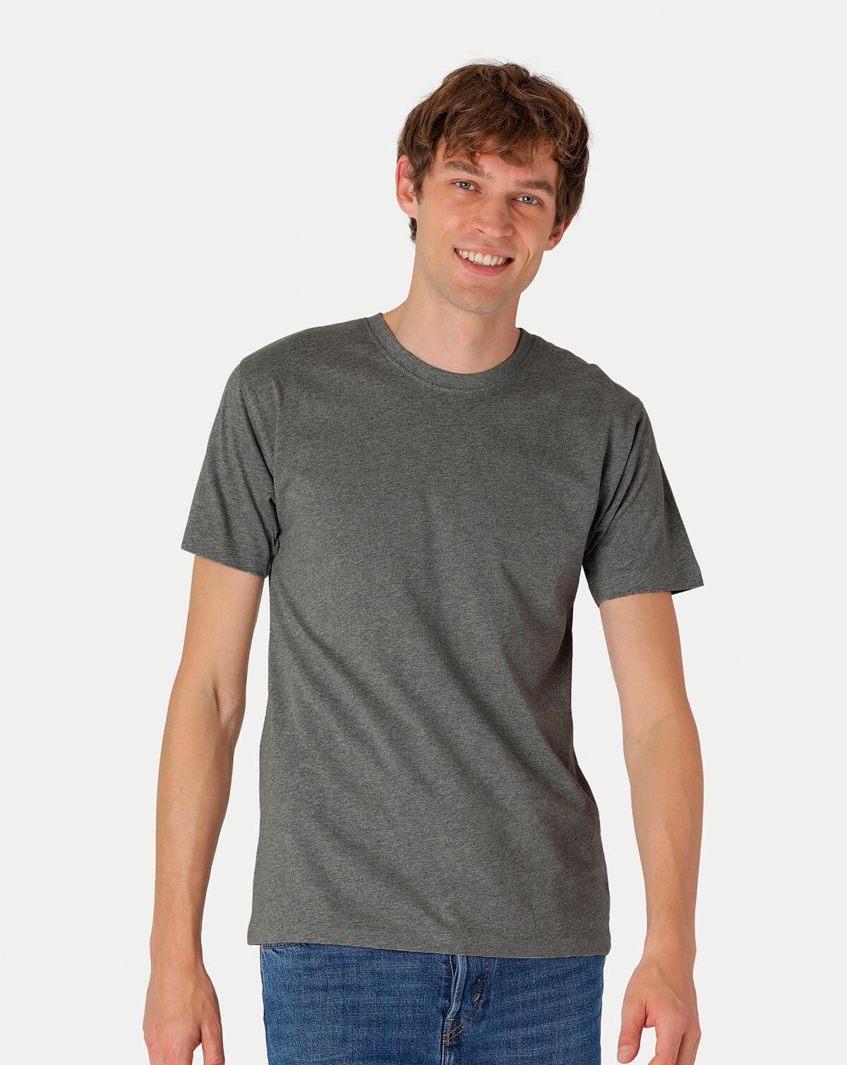 Billede af Neutral Organic - Mens Classic T-shirt (Mørkegrå, S)