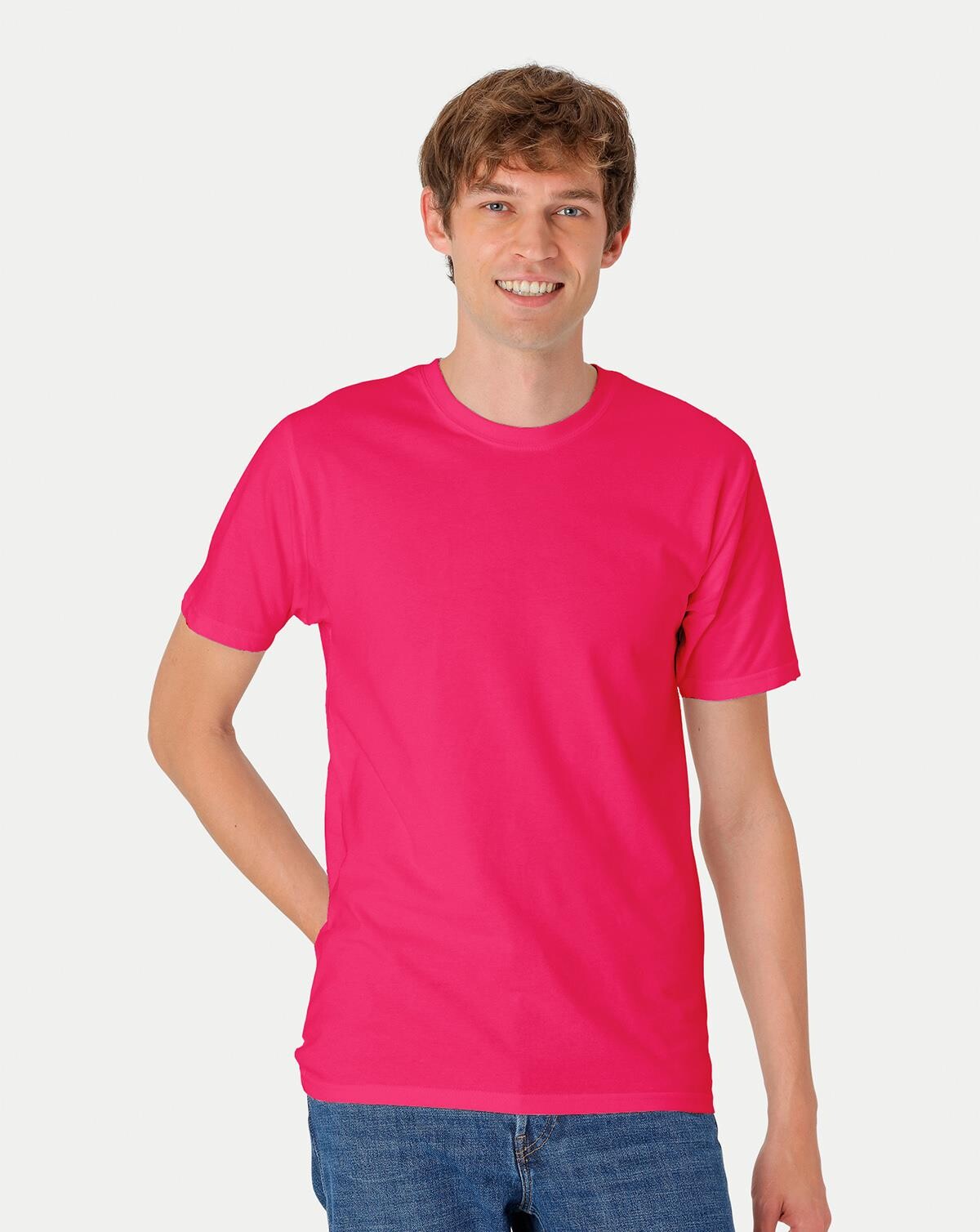 Billede af Neutral Organic - Mens Classic T-shirt (Pink, 2XL)