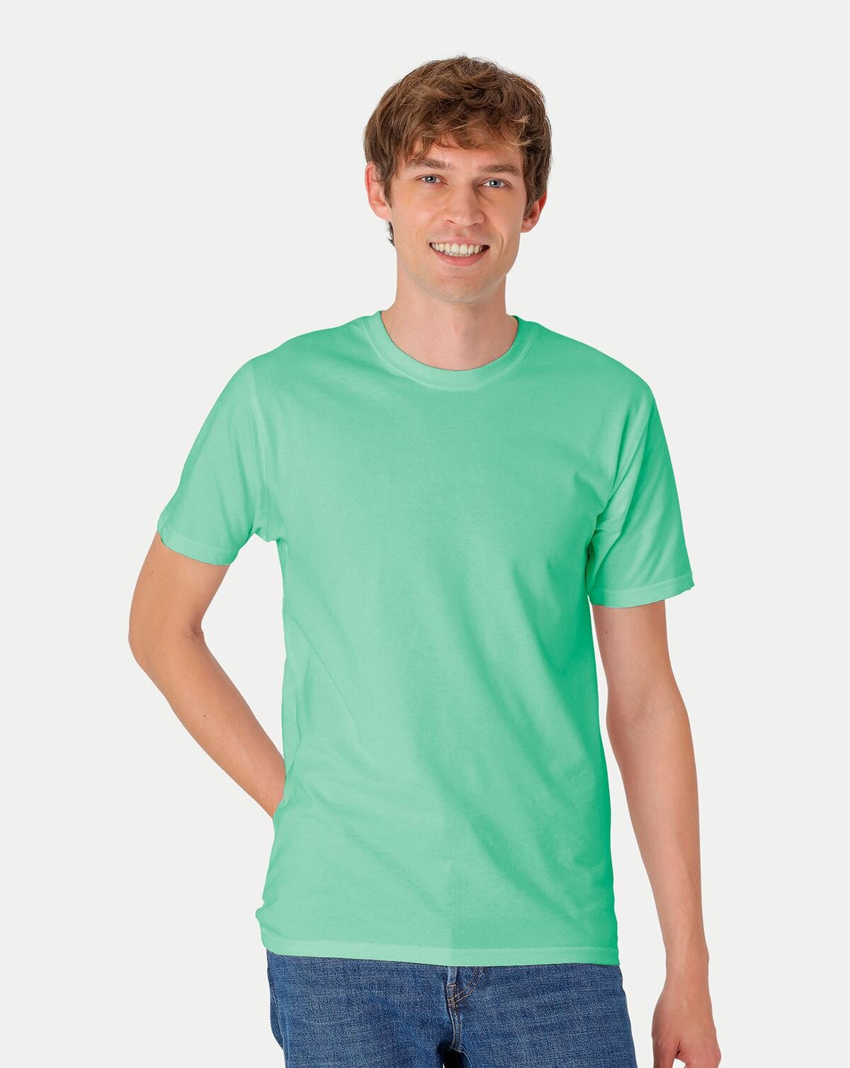 Billede af Neutral Organic - Mens Classic T-shirt (Mint, XL)