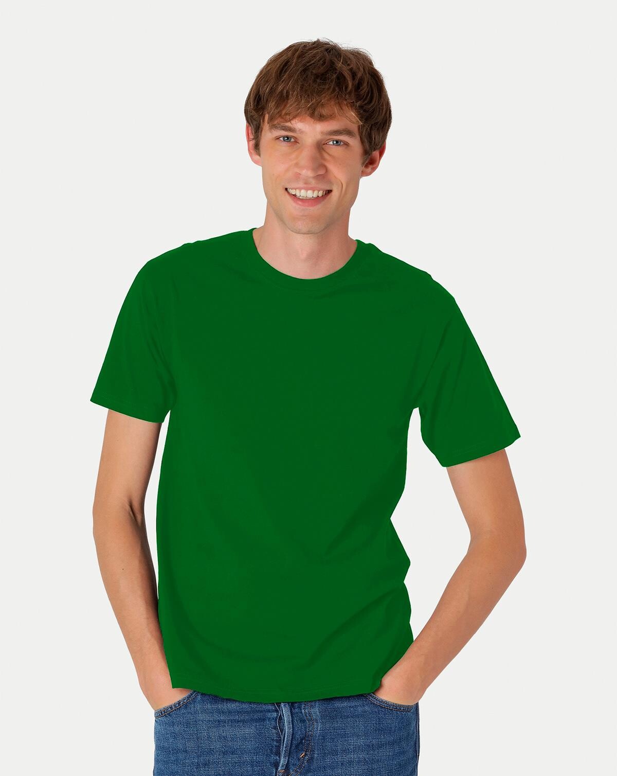 Billede af Neutral Organic - Mens Classic T-shirt (Grøn, 2XL)