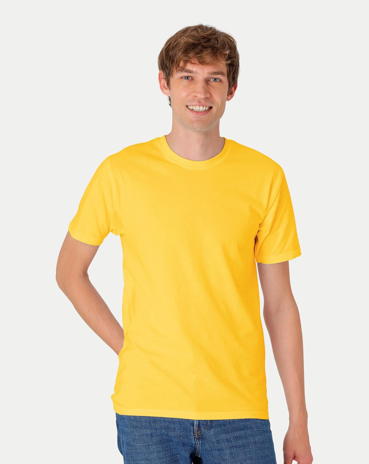 Billede af Neutral Organic - Mens Classic T-shirt (Gul, L)
