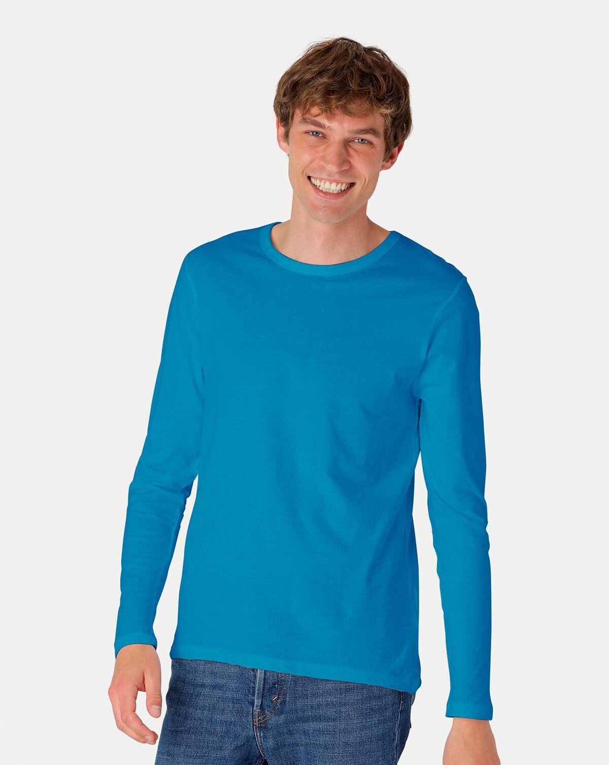 Neutral Organic - Mens Long Sleeve T-shirt (Safir, S)