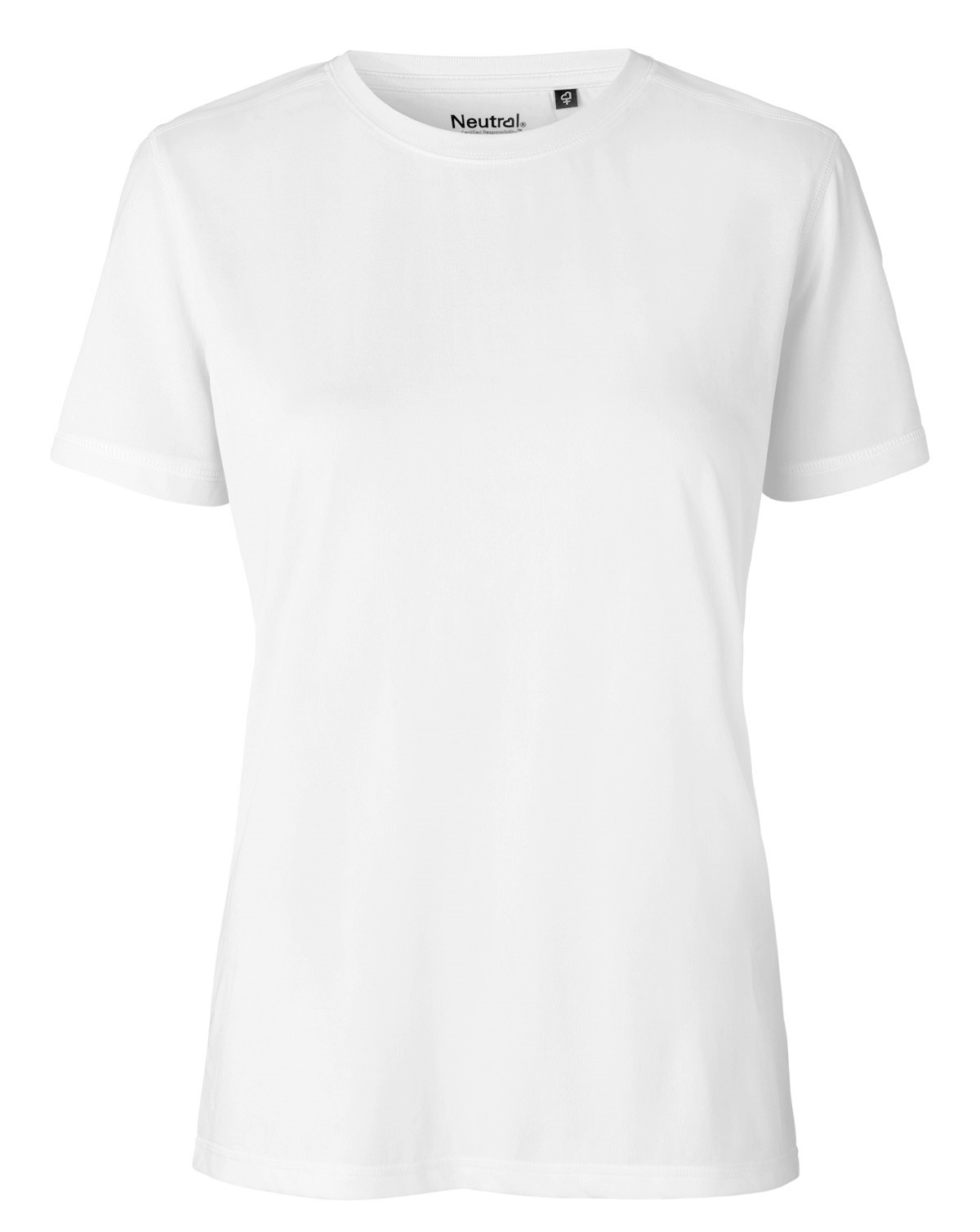 Billede af Neutral Organic - Ladies Recycled Performance T-shirt (Hvid, M)