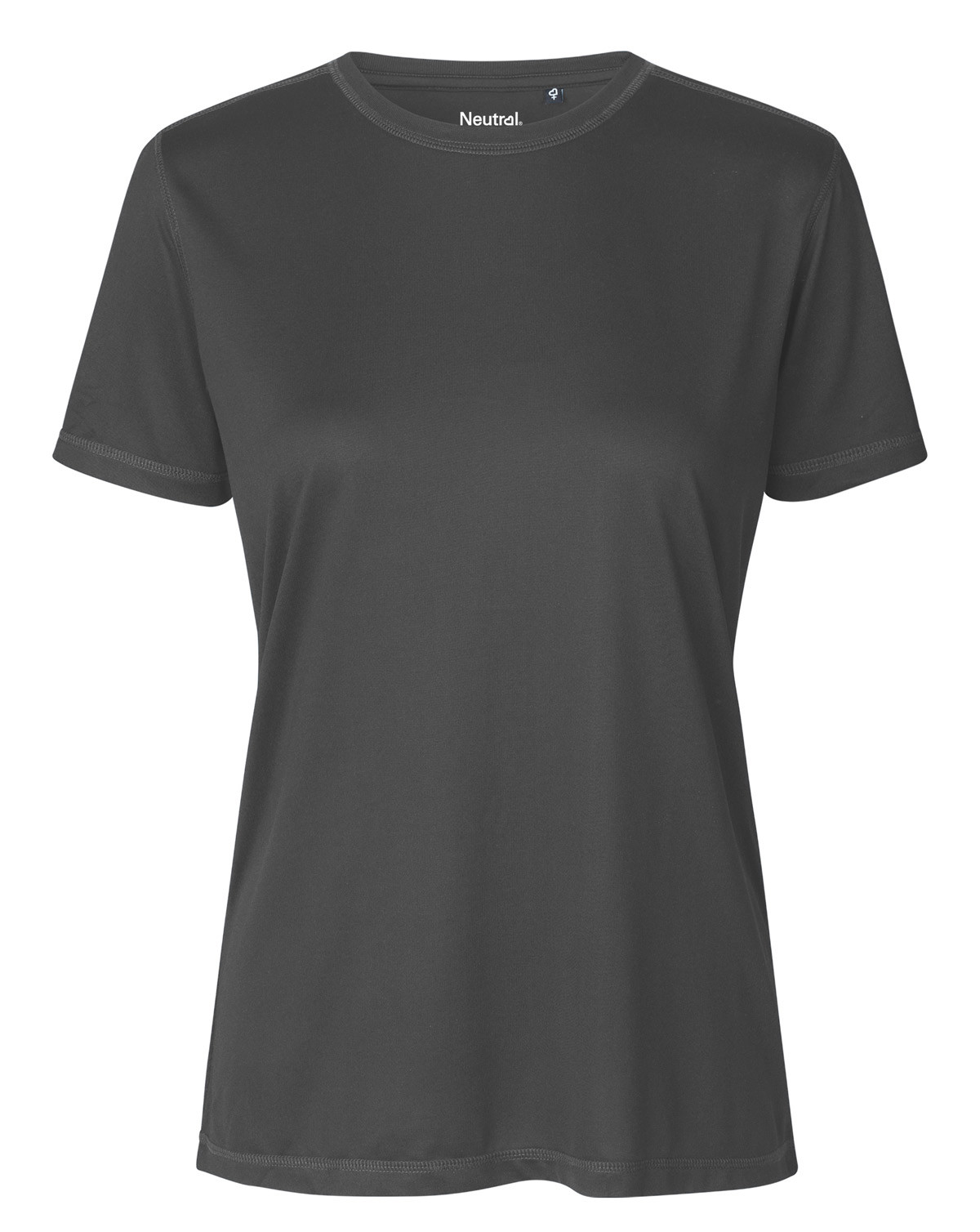 Billede af Neutral Organic - Ladies Recycled Performance T-shirt (Charcoal, M)