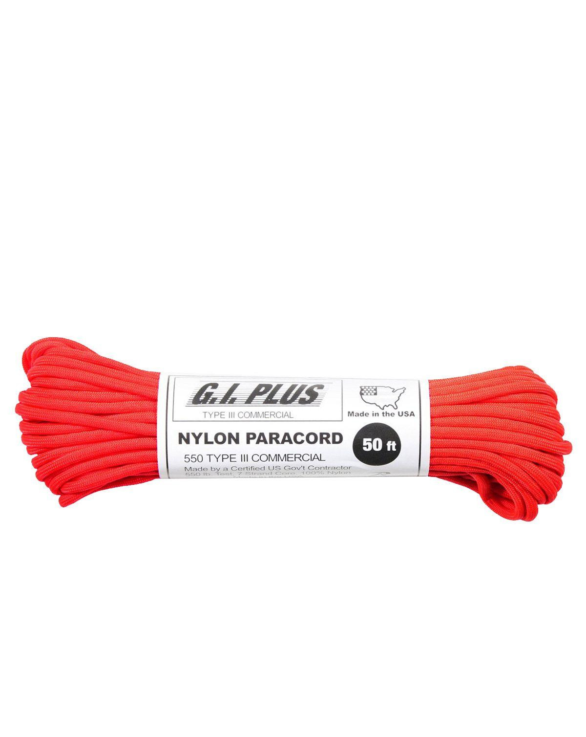 Billede af Paracord, Nylon 30m (Safety Orange, One Size)