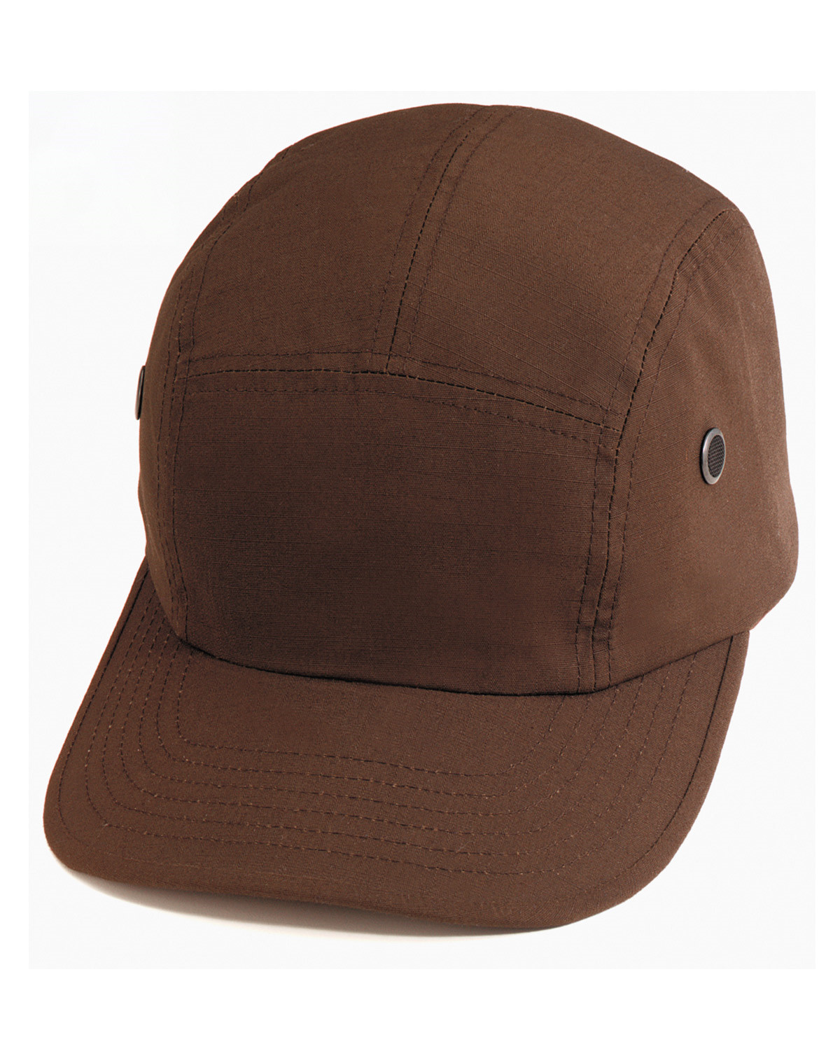 Rothco 5 Panel Cap, Rip-Stop (Brun, One Size)